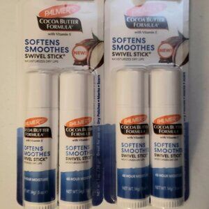 2 2-Packs Palmer's Cocoa Butter Lip Balm Swivel Stick Moisturizing Vitamin E